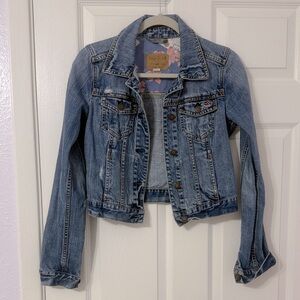 Hollister Classic Blue Jean Jacket